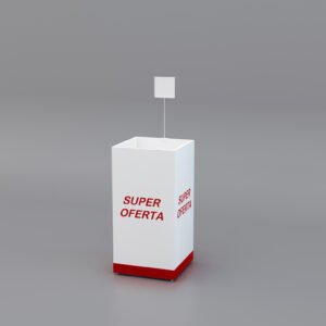 Cesto de ofertas em MDF