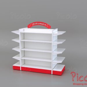 Gondola em aço simples - moveis para farmacia